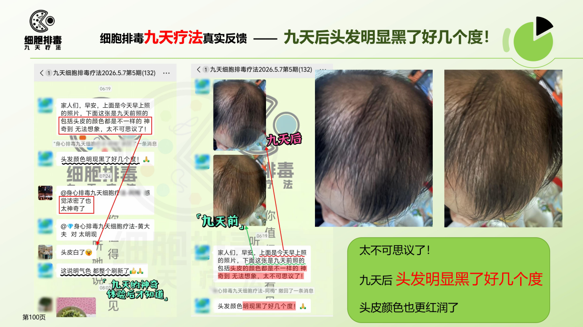 九天焕新计划 学员群聊里的真实反馈